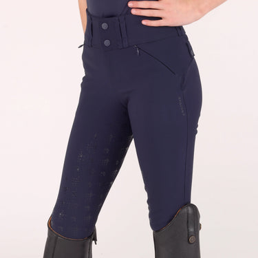 Shires Aubrion Navy Optima MX Breeches - Young Rider| Online For Equine