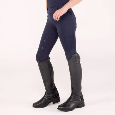 Shires Aubrion Navy Optima MX Breeches - Young Rider| Online For Equine