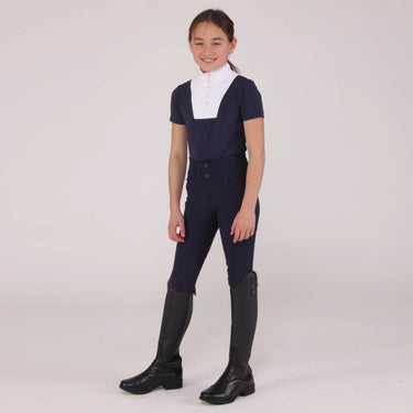 Shires Aubrion Navy Optima MX Breeches - Young Rider| Online For Equine