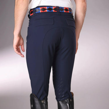 Shires Aubrion Navy Optima MX-LG Breeches - Mens| Online For Equine