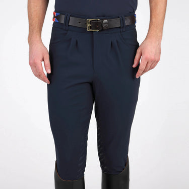 Shires Aubrion Navy Optima MX-LG Breeches - Mens| Online For Equine