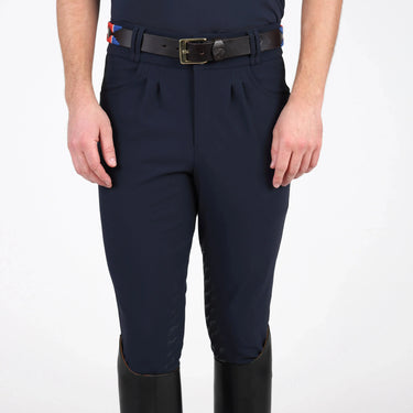 Shires Aubrion Navy Optima MX-LG Breeches - Mens| Online For Equine