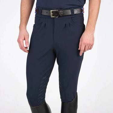 Shires Aubrion Navy Optima MX-LG Breeches - Mens| Online For Equine