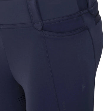 Shires Aubrion Navy Optima MX Riding Tights - Young Rider| Online For Equine