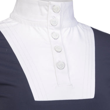 Shires Aubrion Navy Optima MX Show Shirt - Young Rider| Online For Equine