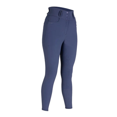 Buy the Shires Aubrion Navy Optima Pro Breeches | Online for Equine