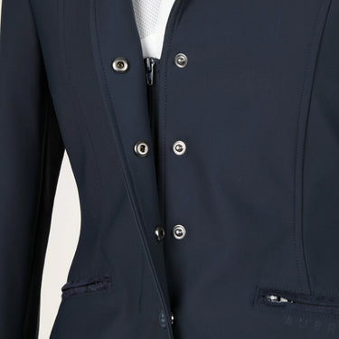 Buy the Shires Aubrion Navy Bolton Show Jacket | Online for Equine