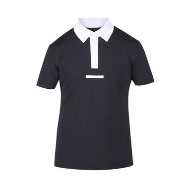 Shires Aubrion Optima Black MX Zip Show Shirt - Mens| Online For Equine