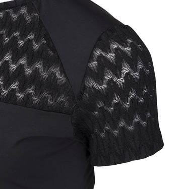 Shires Aubrion Optima Black VX Show Shirt - Young Rider| Online For Equine