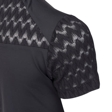 Shires Aubrion Optima Black VX Show Shirt - Young Rider| Online For Equine