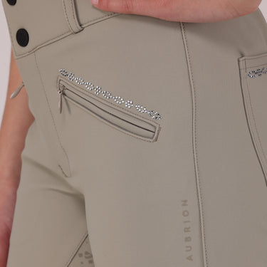 Shires Aubrion Optima LX Breeches - Young Rider- Beige| Online For Equine