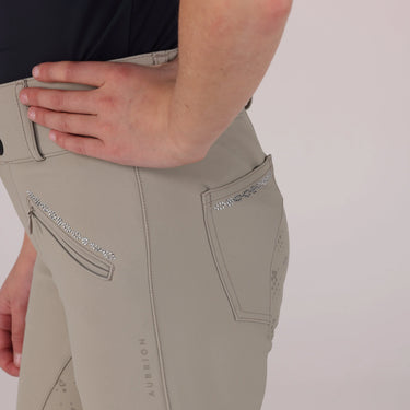 Shires Aubrion Optima LX Breeches - Young Rider- Beige| Online For Equine