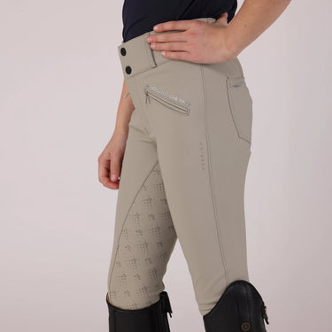 Shires Aubrion Optima LX Breeches - Young Rider- Beige| Online For Equine