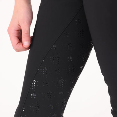 Shires Aubrion Optima LX Breeches - Young Rider- Black| Online For Equine