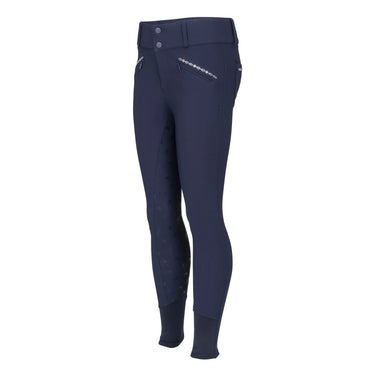 Shires Aubrion Optima LX Breeches - Young Rider- Navy| Online For Equine