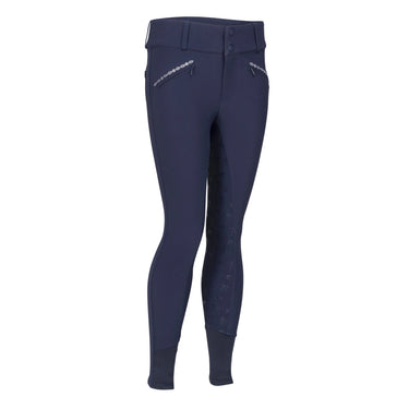 Shires Aubrion Optima LX Breeches - Young Rider- Navy| Online For Equine