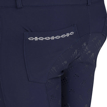 Shires Aubrion Optima LX Breeches - Young Rider- Navy| Online For Equine