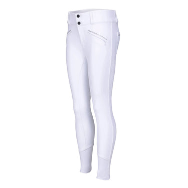 Shires Aubrion Optima LX Breeches - Young Rider- White| Online For Equine