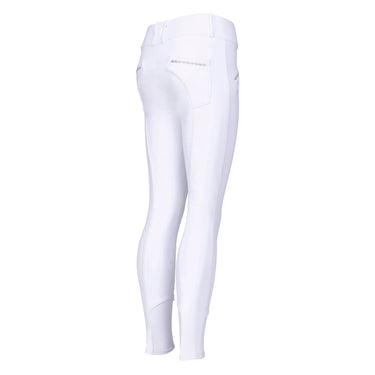 Shires Aubrion Optima LX Breeches - Young Rider- White| Online For Equine