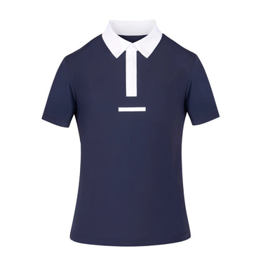 Shires Aubrion Optima Navy MX Button Show Shirt - Mens| Online For Equine