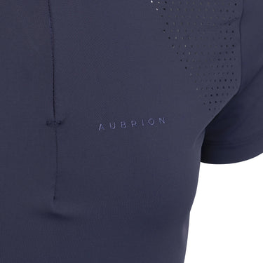 Shires Aubrion Optima Navy QX Show Shirt - Young Rider| Online For Equine