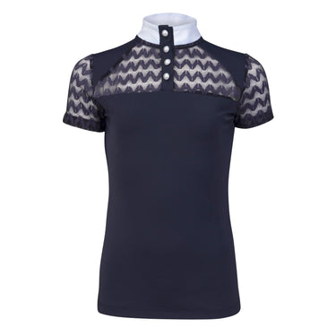 Shires Aubrion Optima Navy VX Show Shirt - Young Rider| Online For Equine