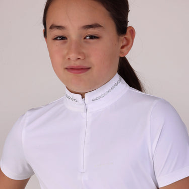 Shires Aubrion Optima White LX Show Shirt - Young Rider| Online For Equine