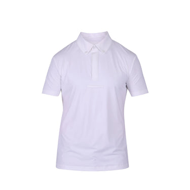 Shires Aubrion Optima White MX Zip Show Shirt - Mens| Online For Equine