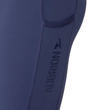 Shires Aubrion React Midnight Non-Stop Riding Tights - Young Rider| Online For Equine