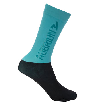 Shires Aubrion React Performance Socks - Young Rider Haze