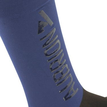 Shires Aubrion React Performance Socks - Young Rider Midnight