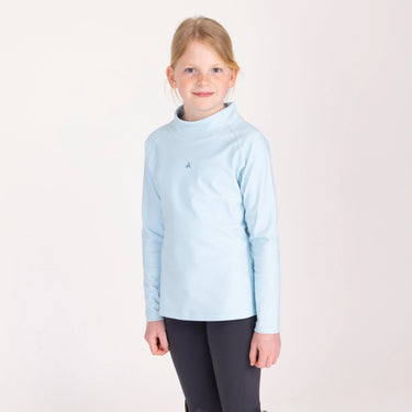 Shires Aubrion React Relaxed Base Layer- Young Rider Arctic Blue| Online For Equine