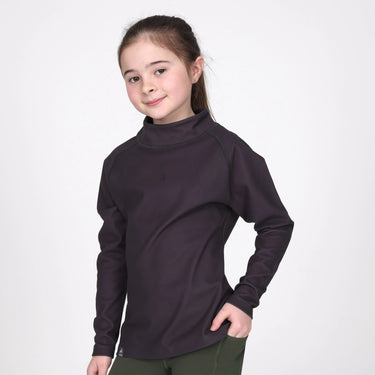 Shires Aubrion React Relaxed Base Layer- Young Rider Charcoal| Online For Equine