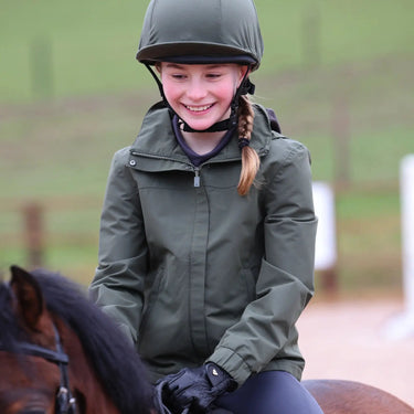 Shires Aubrion React Thermal Waterproof Coat- Young Rider Khaki| Online For Equine