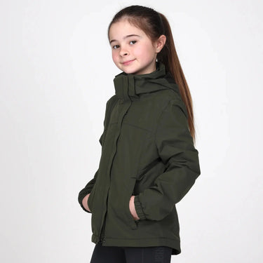 Shires Aubrion React Thermal Waterproof Coat- Young Rider Khaki| Online For Equine