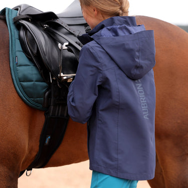 Shires Aubrion React Waterproof Coat - Young Rider Midnight| Online For Equine