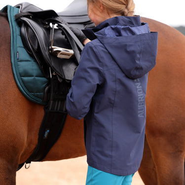 Shires Aubrion React Waterproof Coat - Young Rider Midnight| Online For Equine