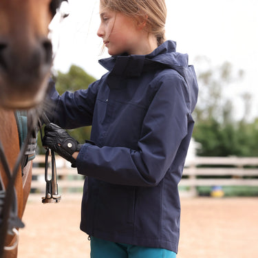 Shires Aubrion React Waterproof Coat - Young Rider Midnight| Online For Equine