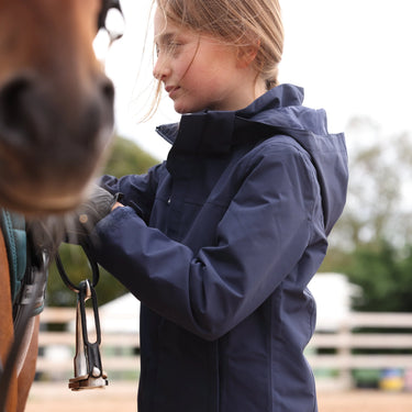 Shires Aubrion React Waterproof Coat - Young Rider Midnight| Online For Equine