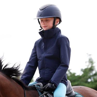 Shires Aubrion React Waterproof Coat - Young Rider Midnight| Online For Equine