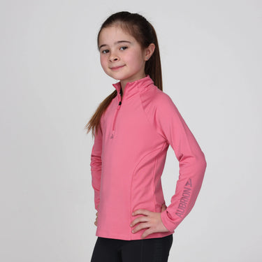 Shires Aubrion React Winter Base Layer - Young Rider Candy Floss| Online For Equine