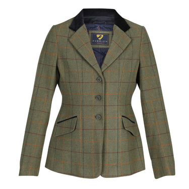 Shires Aubrion Red / Yellow / Blue Check Saratoga Tweed Show Jacket| Online For Equine
