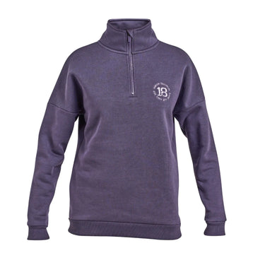 Buy Shires Aubrion Serene Ladies Purple 1/2 Zip Sweatshirt | Online for Equine