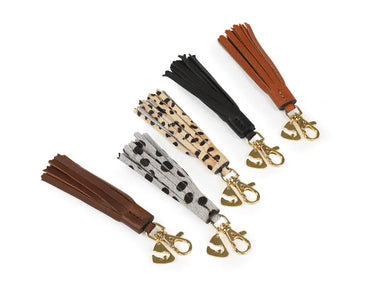Buy Shires Aubrion Tassel Keyring-Tan| Online for Equine