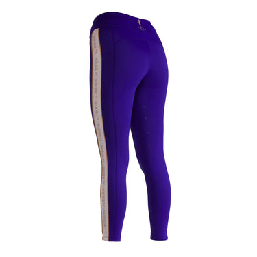 Buy Shires Aubrion Team Shield Blue Riding Tights| Online for Equine
