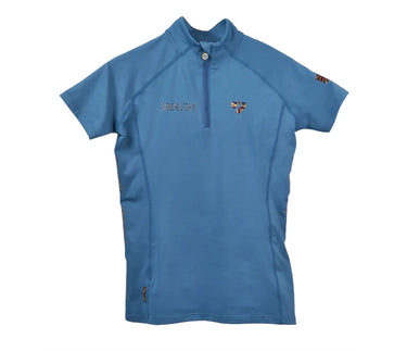 Buy Shires Aubrion Team Young Rider Steel Short Sleeve Base Layer -7 - 8 Years| Online for Equine