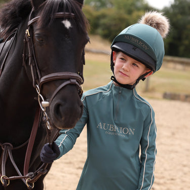Shires Aubrion Thyme Equestrian Long Sleeve Base Layer -Young Rider| Online For Equine