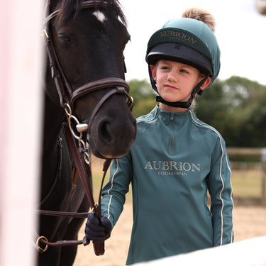 Shires Aubrion Thyme Equestrian Long Sleeve Base Layer -Young Rider| Online For Equine