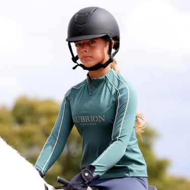 Shires Aubrion Thyme Equestrian Long Sleeve Base Layer -Young Rider| Online For Equine