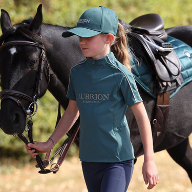 Shires Aubrion Thyme Equestrian Short Sleeve Base Layer -Young Rider| Online For Equine